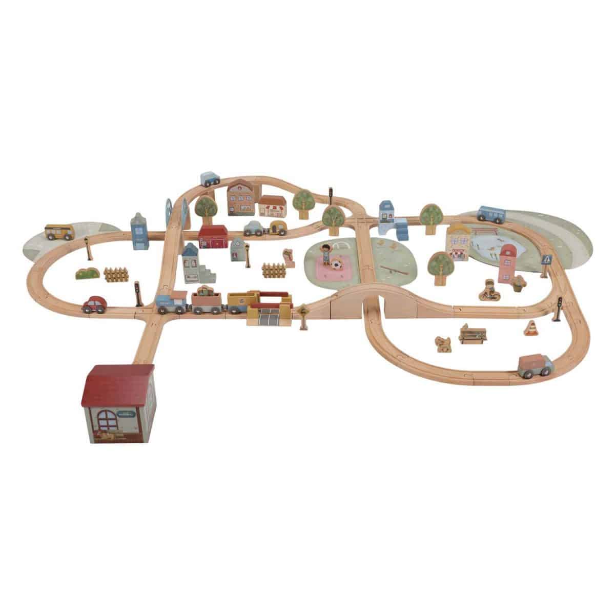 Little Dutch Houten Treinset XXL FSC