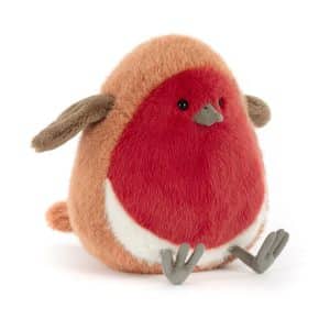 Jellycat Knuffel Roodborstje Plum Robin