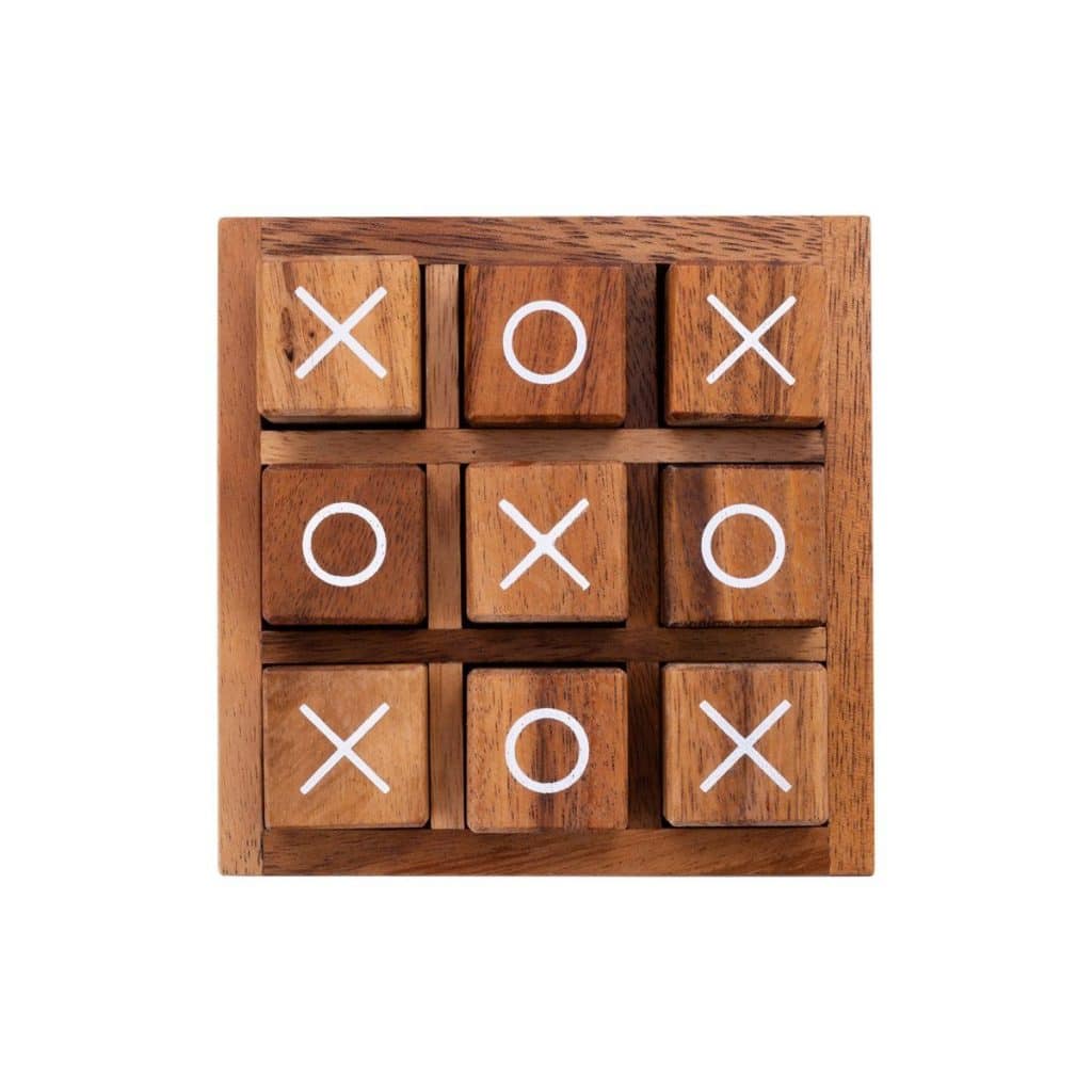 Houten boter kaas en eieren