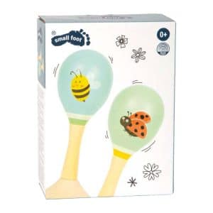 Small Foot – Houten Maracas Tiny Friends – 2st.