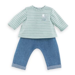 Corolle Mon Grand Poupon – Poppen Broek met Shirt, 36cm