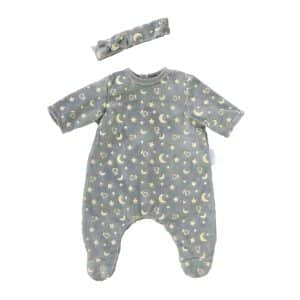 Corolle Poppen Pyjama en Hoofdband, 30cm – Glow in the Dark