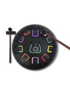 Tambú 11 tonen – Mat Zwart – Stalen Tong Drum