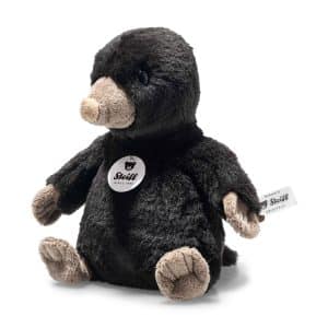 Steiff – Knuffel Diggy mol, donkerbruin