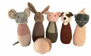 Egmont Bowling Vrienden 19 cm. 6 delig.