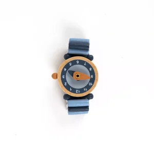 Horloge hout Raph. 3,5 cm. 3+