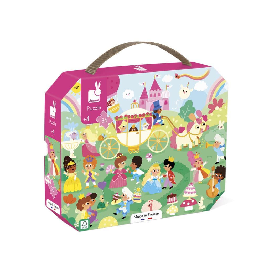 Janod Puzzel - Princessen 36 stukjes