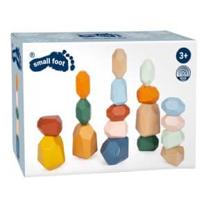 Small Foot – Houten Balans Blokken Safari, 18dlg.