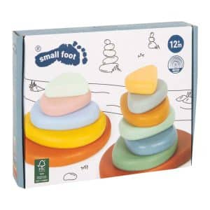Small Foot – Houten Montessori River Rocks Evenwichtsspel FSC