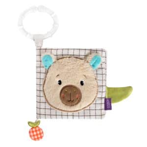 Fehn – Zacht Capybara Stoffenboek met bijtring
