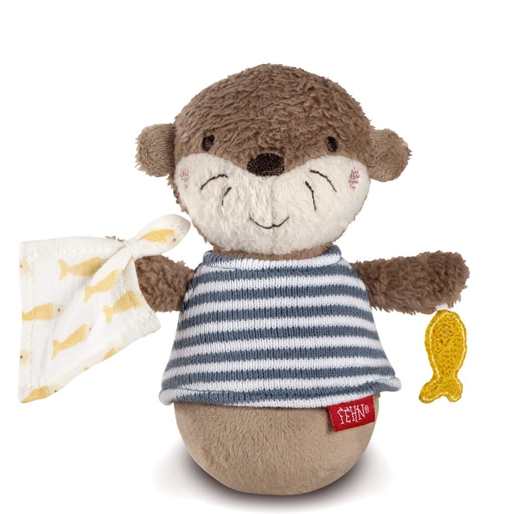 Fehn - Otter Theo - Mini tuimelaar met bel