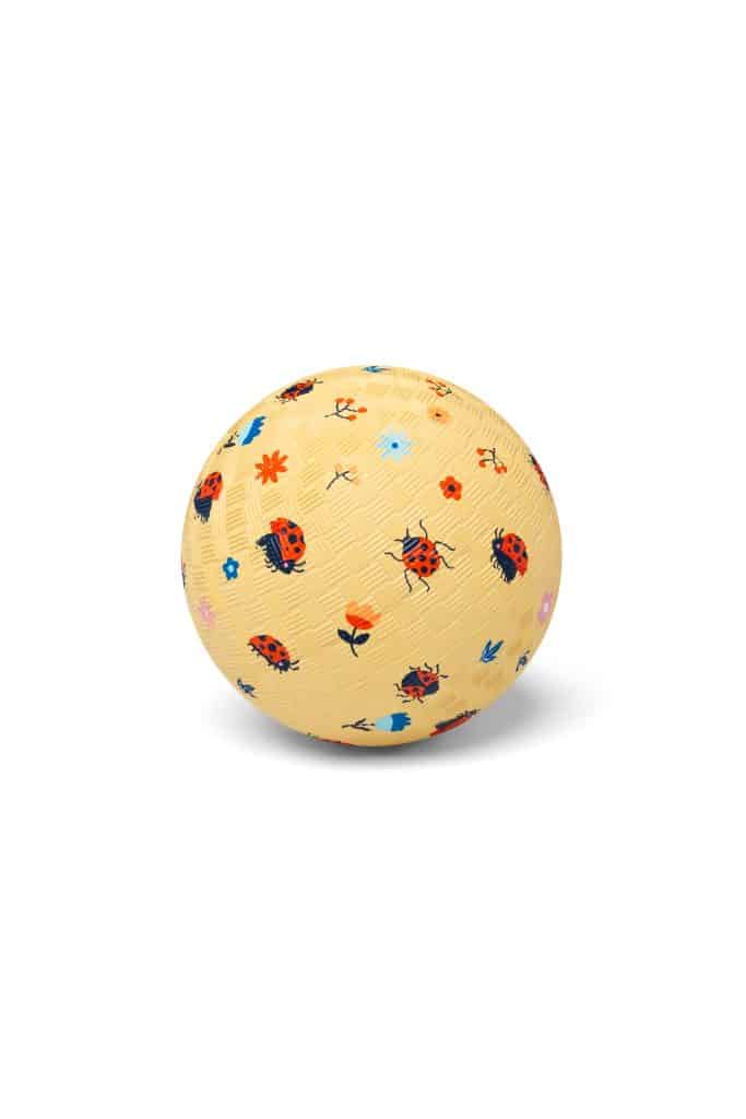 Little L - Rubber bal Lieveheersbeestjes- 13 cm