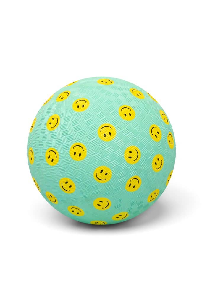 Little L - Rubber bal - Smiley - 18 cm
