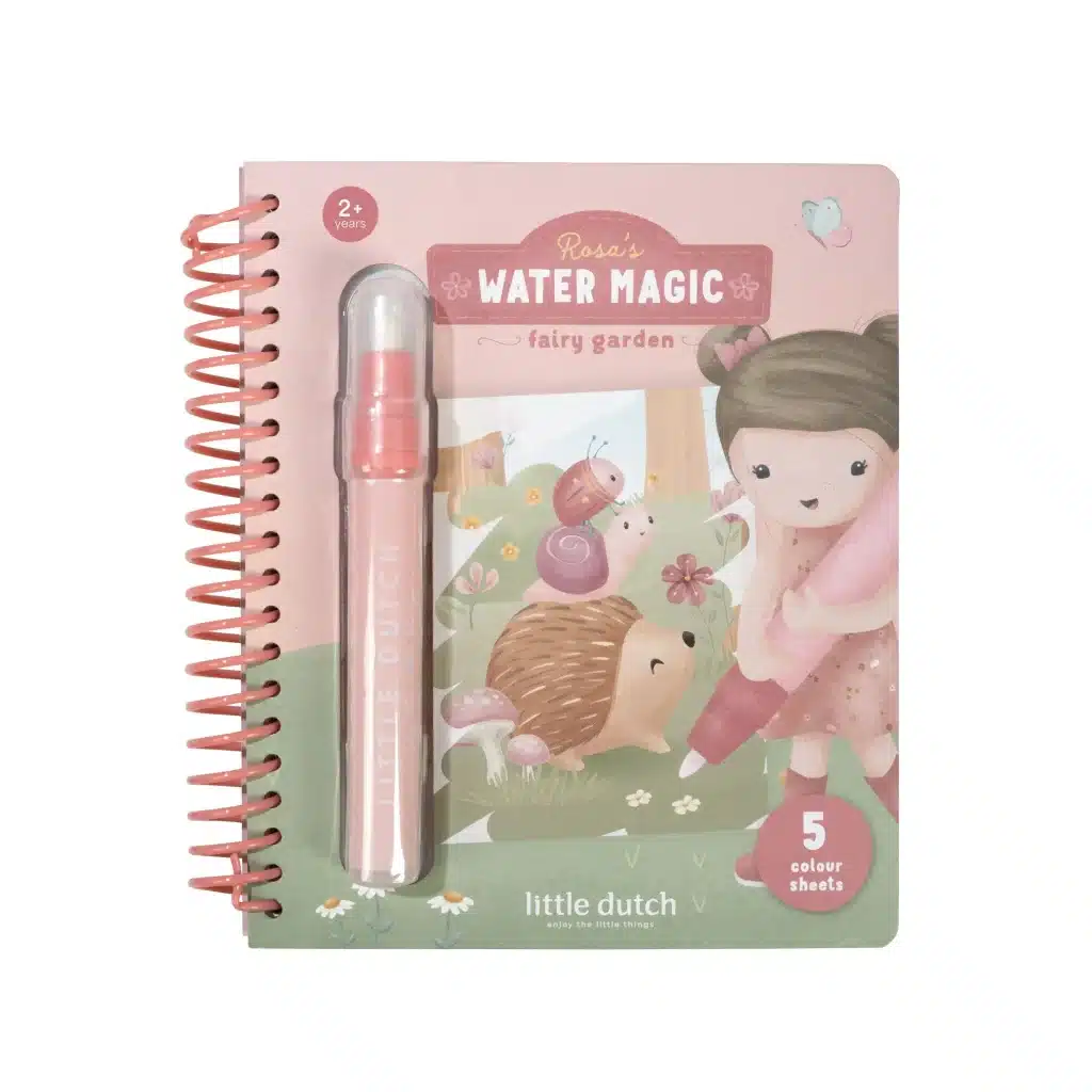 Waterkleurboek - Rosa Fairy Garden