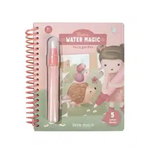 Waterkleurboek – Rosa Fairy Garden