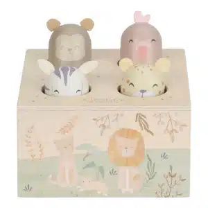 Little Dutch Houten Pop-up Safari Friends FSC