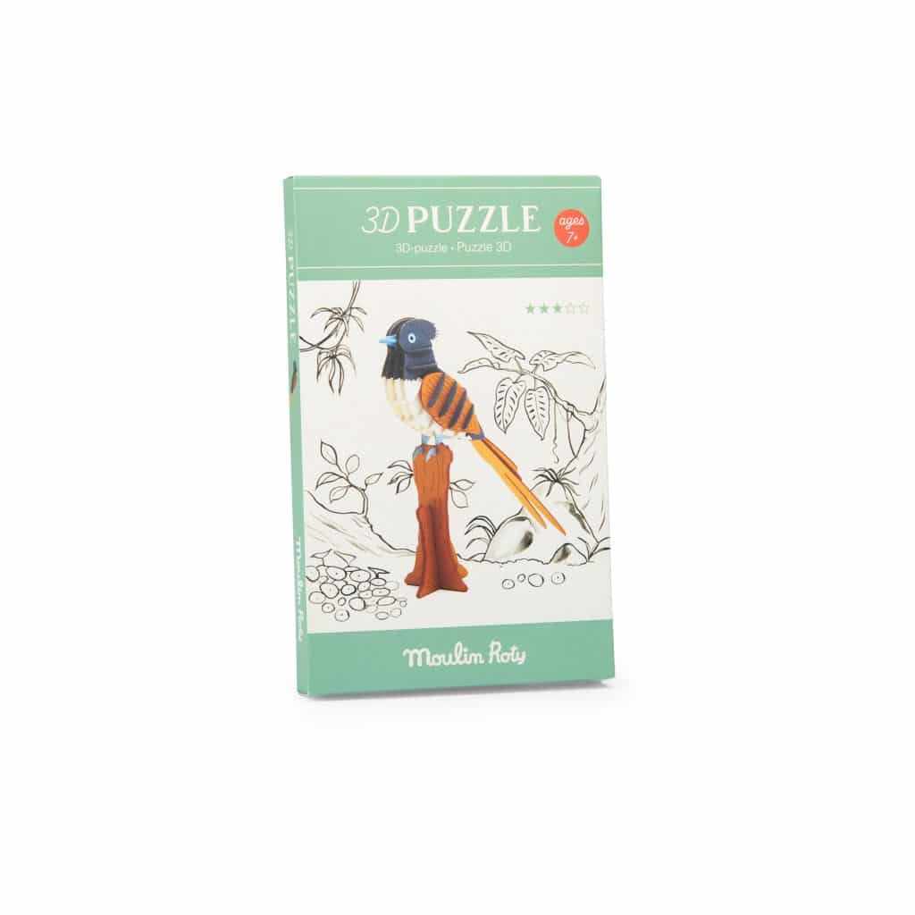 3D-puzzel Vliegenvanger over de hele wereld