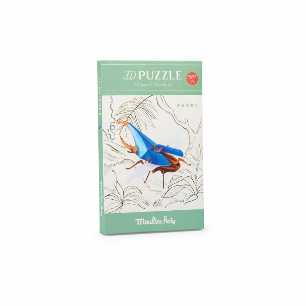 3D-puzzel Scarabee Hercules over de hele wereld