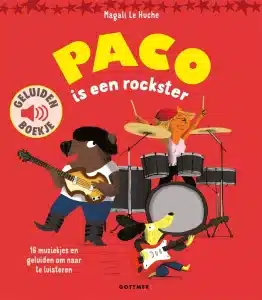 Geluidenboek: Paco is een rockster.