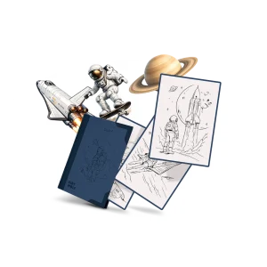 Kidywolf  Kidy draw pad refill galaxy 10y+