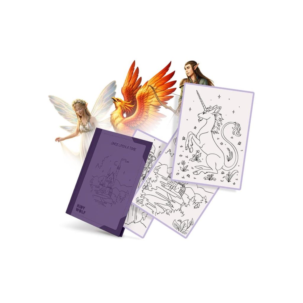 Kidywolf Kidydraw Pad Refill Once Upon a Time 8+