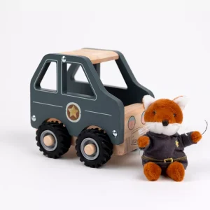 Egmont Politieauto met miniatuur figuur.