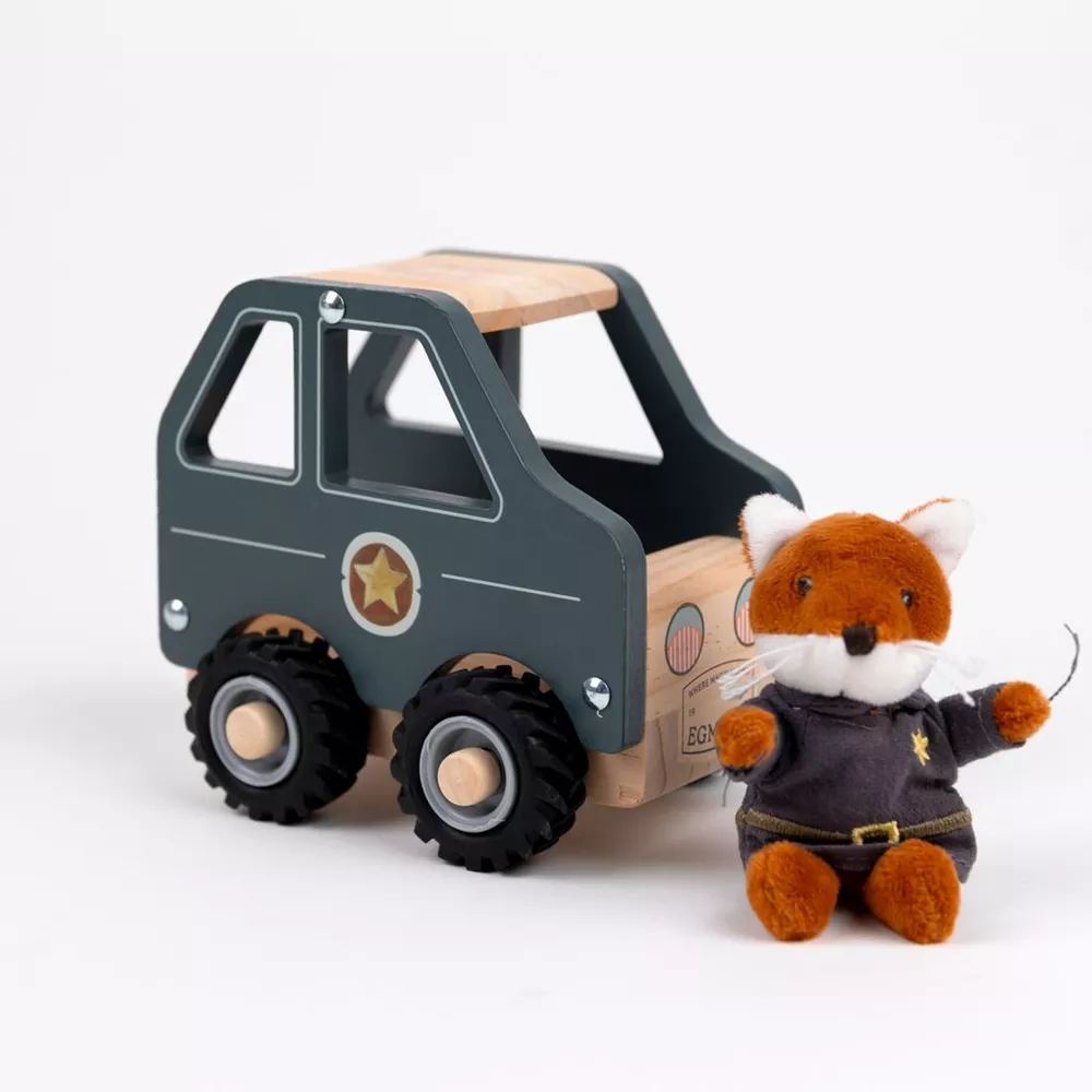 Egmont Politieauto met miniatuur figuur.